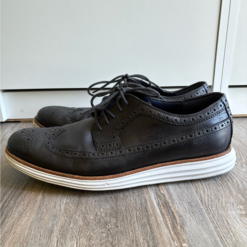 Cole Haan Men's Black Oxford Shoes